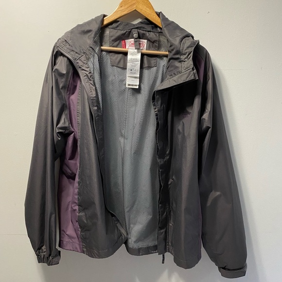 Coleman Jackets & Blazers - Coleman rain jacket gray